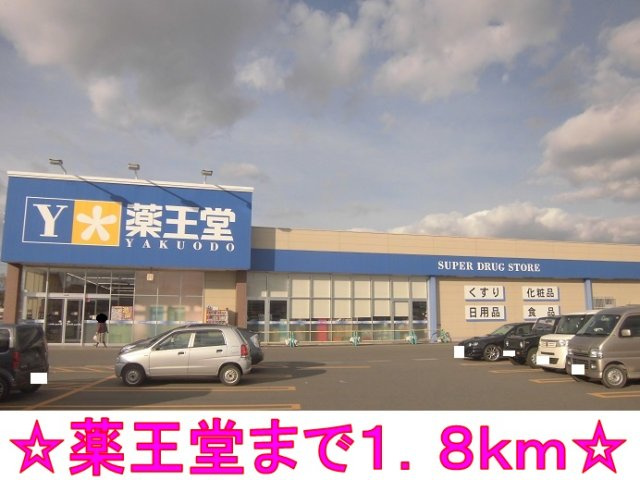 メゾン・ボヌールＦⅡの周辺|薬王堂まで1800m