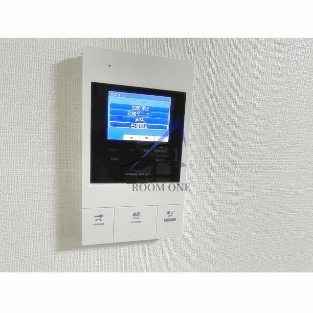 フローラ本駒込のセキュリティ|モニター付きインターホンです。