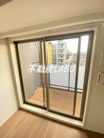 レオンコンフォート難波クレアのバルコニー