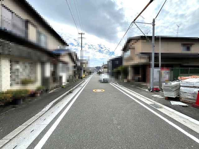 【その他】 | 糟屋郡篠栗町津波黒2丁目3期　1号棟（全1棟）【仲介手数料無料・0円】 | 現地写真。前面道路です。