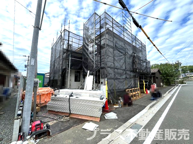 【外観】 | 糟屋郡篠栗町津波黒2丁目3期　1号棟（全1棟）【仲介手数料無料・0円】 | 現地写真。プラス不動産販売なら、現場の全ての棟をまとめてご見学頂けます。