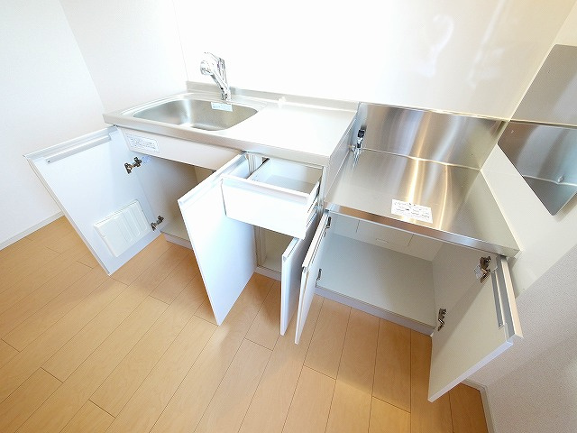 アプリコット（奈良市）のキッチン|きれいなキッチンです