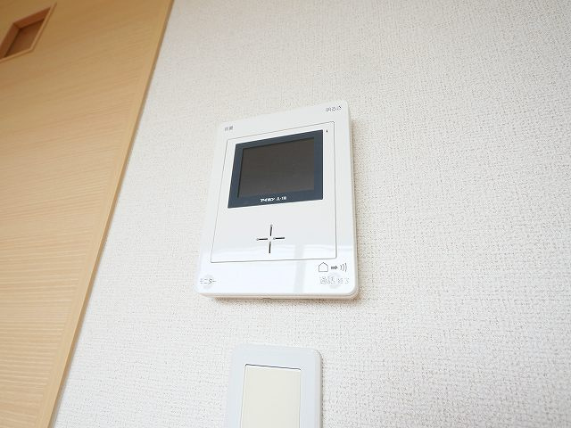 アプリコット（奈良市）のセキュリティ|モニター付きインターホン完備