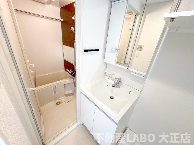 レオンコンフォート難波クレアの洗面所