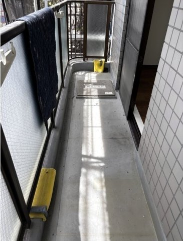 エムテ甲子園のバルコニー