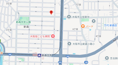 【地図】 | 【ペット共生・ZEHマンション】（仮称）大阪市旭区新森５丁目ヘーベルメゾン・旭化成ヘーベルメゾンHEBEL HAUS