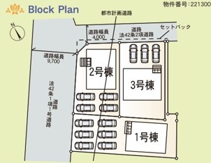 【新築戸建】　いわき市錦町第31の区画図|ご参照ください。