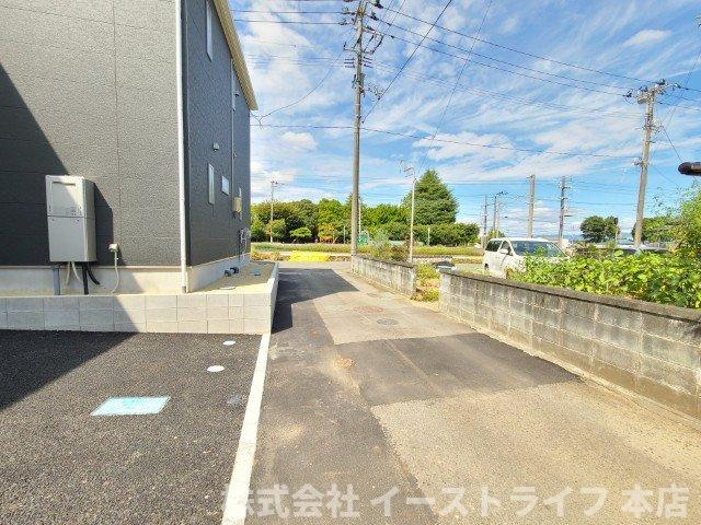 【新築戸建】　いわき市錦町第31の前面道路含む現地写真|北側2.7ｍ公道