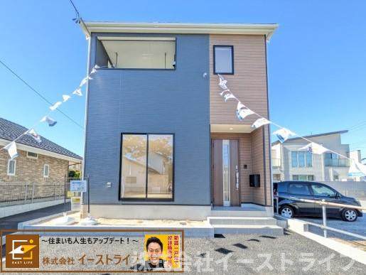 【新築戸建】　いわき市平第20の外観|1号棟の外観です