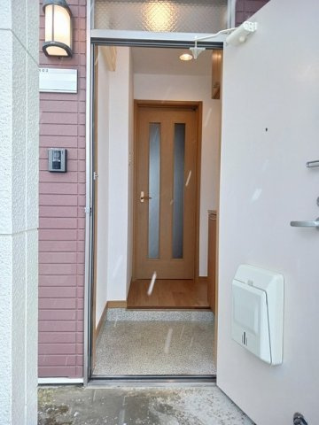 グランディスの玄関