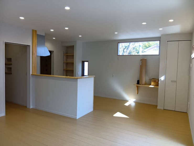 都城市南横市町の新築一戸建のキッチン