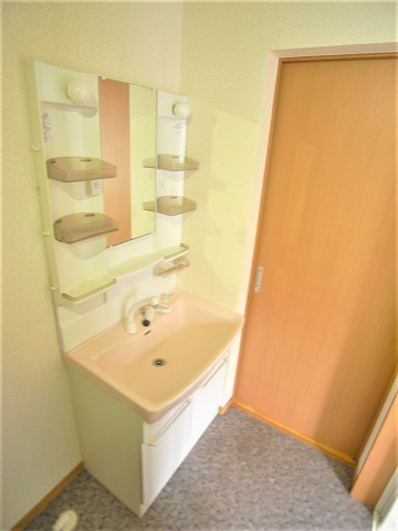 オハナハイツの独立洗面台