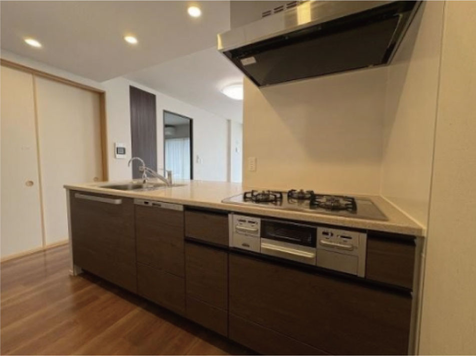 ローレルコート京都北野のキッチン