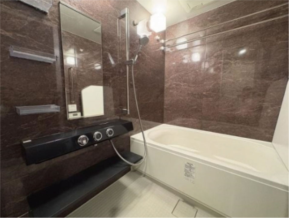 ローレルコート京都北野の浴室