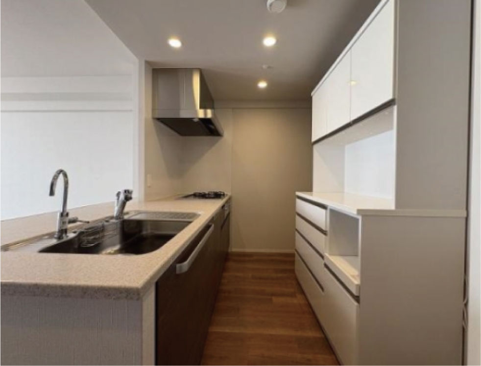 ローレルコート京都北野のキッチン