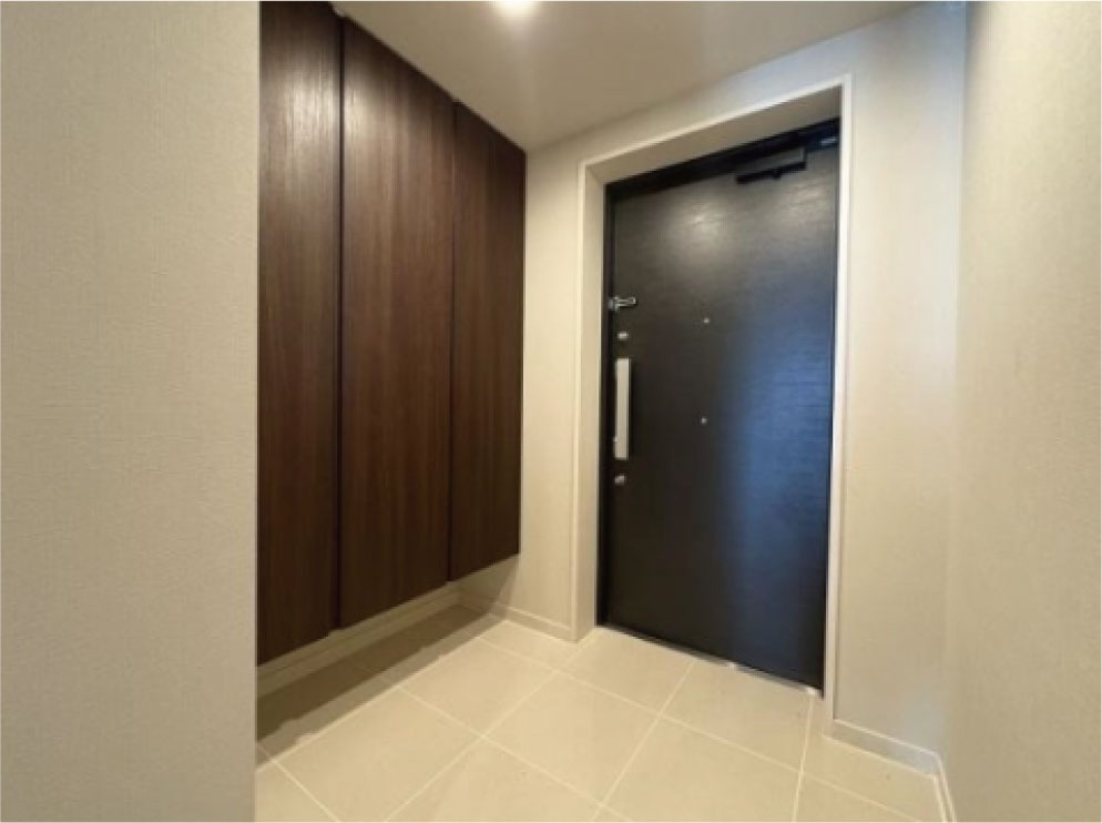 ローレルコート京都北野の玄関