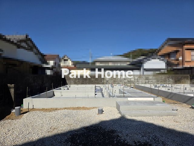 高知市介良-中野団地3号地-新築戸建ての外観|2025.11月：建築中