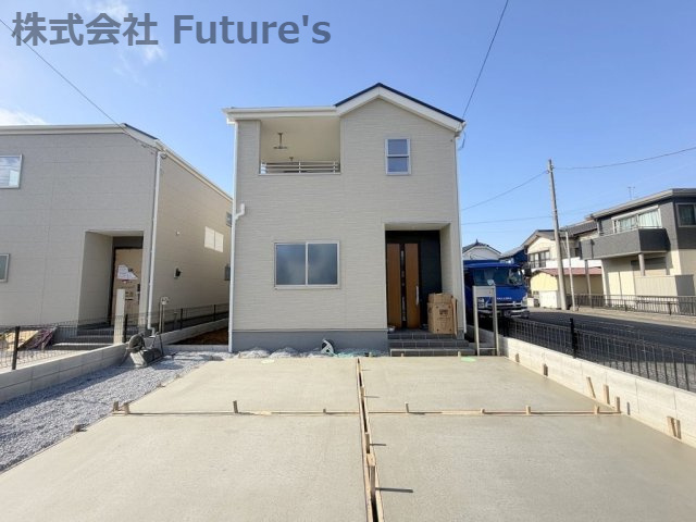 三郷市彦糸1丁目　新築戸建　全5棟　3号棟の外観|現地の写真になります。