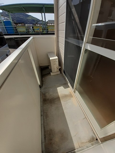 エスポワール　吉野のバルコニー