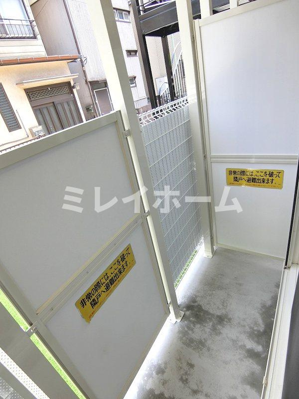 ハーミッドクラブハウス羽田のバルコニー