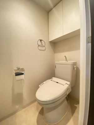 【トイレ】 | BELISTA衣笠駅前弐番館 | 温水洗浄便座付トイレ（クリーニング予定）