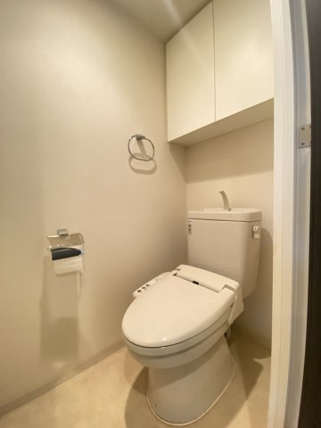 【トイレ】 | BELISTA衣笠駅前弐番館 | 温水洗浄便座付トイレ（クリーニング予定）