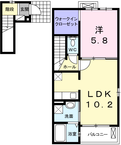 サニーの間取り