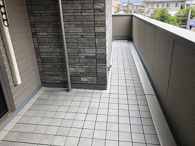 ベレオガーデンズ Miwaのバルコニー