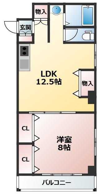 山晃社ビルの間取り