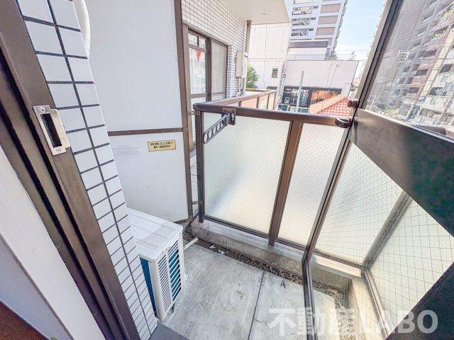 アルボール西道頓堀のバルコニー