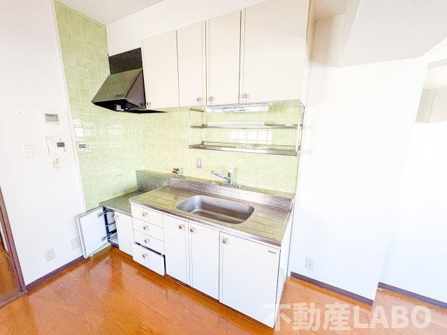 アルボール西道頓堀のキッチン