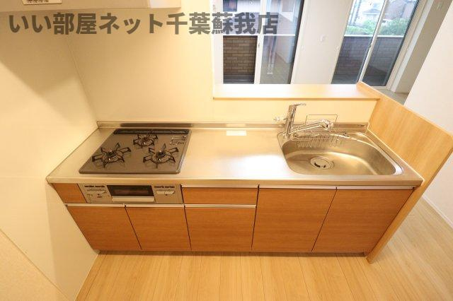 GMコート　Bのキッチン|使いやすいキッチンです