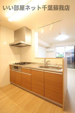 GMコート　Bのキッチン|きれいなキッチンです