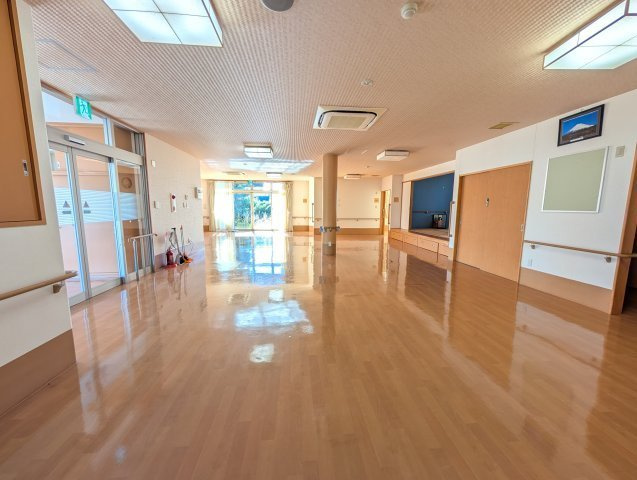 津山市二宮　デイサービス跡の内装|ホール