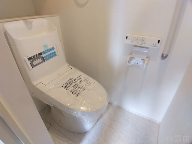 新築一戸建　練馬区南大泉　全15棟のトイレ