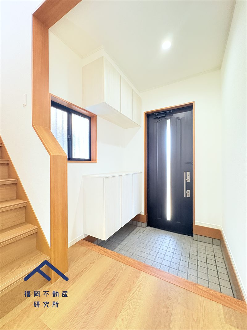 南区鶴田４丁目　戸建ての玄関