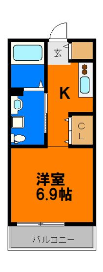 【間取り】 | マ・メールロア大和田 | 内装の美しさは当然の事、問題は使いやすさです！