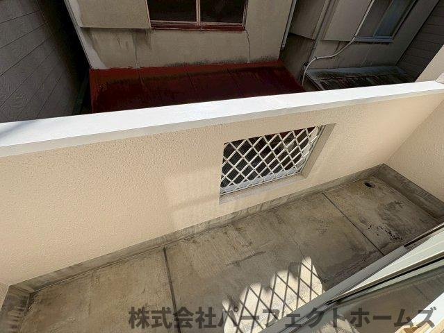 走谷2丁目戸建のバルコニー|外からの目が気にならないバルコニーで洗濯物が干せます