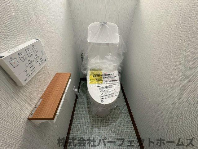 走谷2丁目戸建のトイレ|コンパクトで使いやすいトイレです