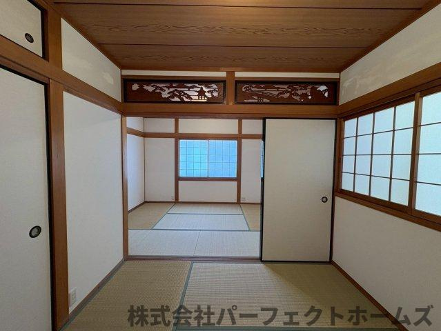 走谷2丁目戸建の和室|和室があると落ち着いた雰囲気になりますね