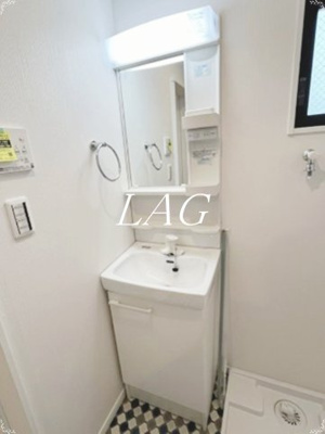 【洗面所】 | メゾンド・アヴェニール亀有 | 独立洗面台です。