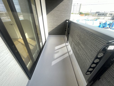 【バルコニー】 | 豊見城市名嘉地（全3棟） | ※同仕様写真です　