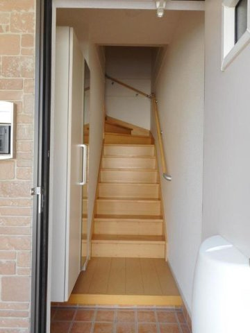 アルモニー　Ａの玄関