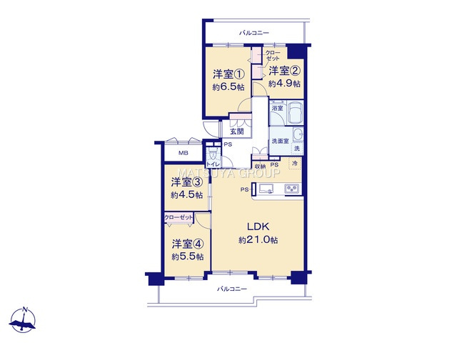 【間取り】の画像