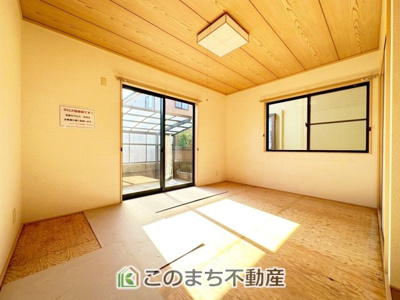 【和室】 | 宇都宮市鶴田３丁目戸建 | 独立した和室は来客時や、ご親族やご友人にご宿泊して頂く際に大変便利
