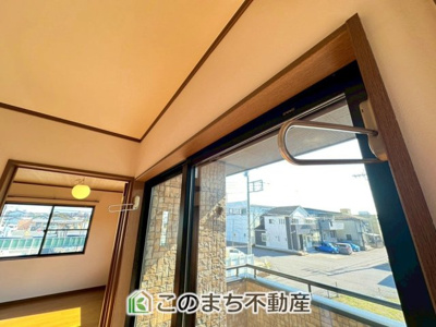 【設備】 | 宇都宮市鶴田３丁目戸建 | 雨でも安心！室内物干しも標準装備です♪
