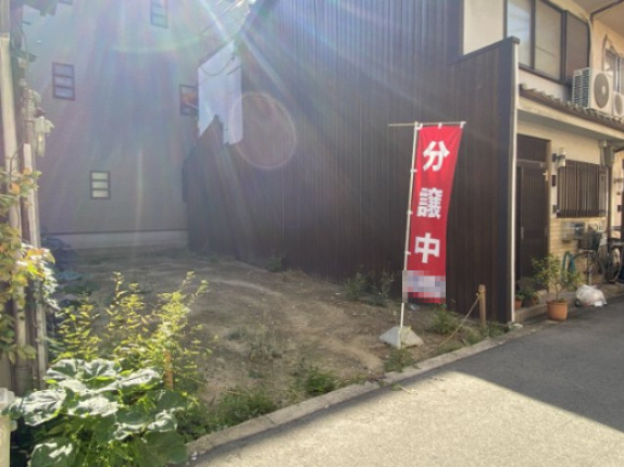 大阪市城東区鴫野東3丁目の前面道路含む現地写真