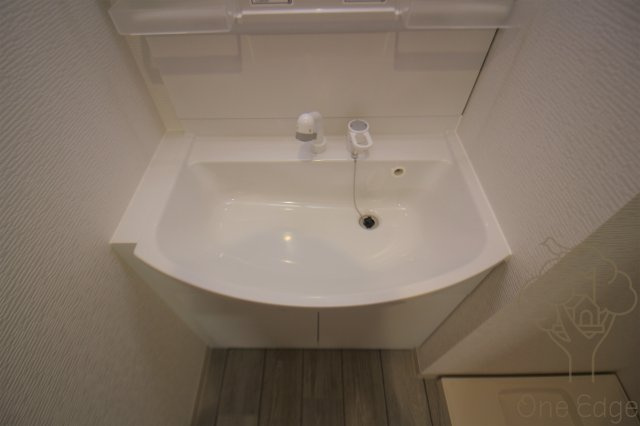 NUI南森町の洗面所