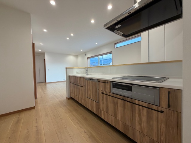都城市高城町大井手の新築一戸建のキッチン