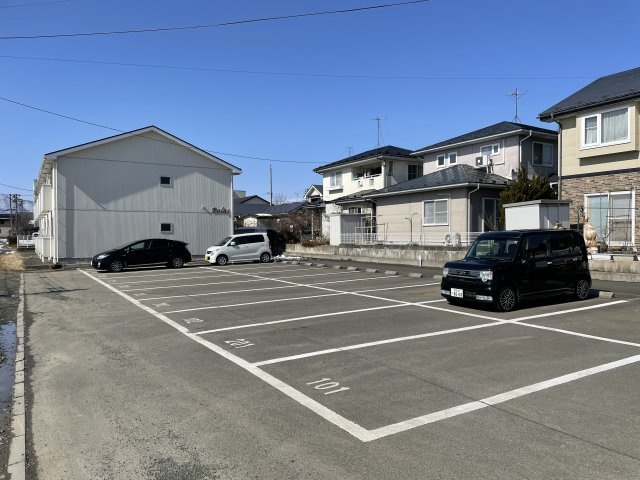 Bolas高田の駐車場